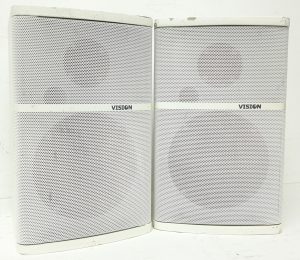 Vision SP-1600 White Speakers (Pair)