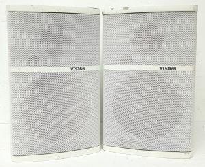 Vision SP-1600 White Speakers (Pair) - Image 2