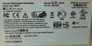 Intermec AD23 Barcode Scanner Quad Charger Docking Station - Image 3