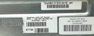HP 507263-001 (530945-001) SPS Backplane DL160 Kit - Image 4