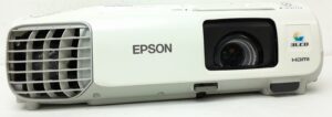 Epson H692B EB-X27 VGA HDMI LCD Projector 104 Lamp Hours Used #16462