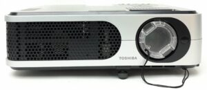 Toshiba TLP-X2000 S-Video VGA LCD Projector 530 Lamp Hours Used - Image 5