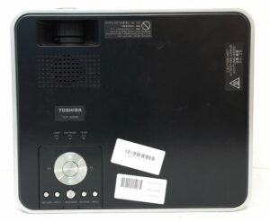 Toshiba TLP-X2000 S-Video VGA LCD Projector 530 Lamp Hours Used - Image 4