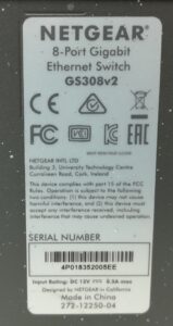 Netgear GS308v2 8-Port Gigabit Switch - Image 3