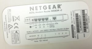 Netgear DG834 v2 Wireless ASDL2 Modem Router - Image 3