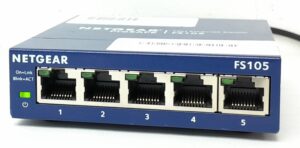 Netgear ProSafe FS105 V3	5 Port 10/100 Switch
