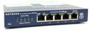 Netgear FS105 5 Port 10/100 Mbps Fast Ethernet Switch