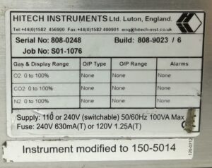 Hitech Instruments MAPtest 3050 Packaging Atmosphere Analyser - Image 3