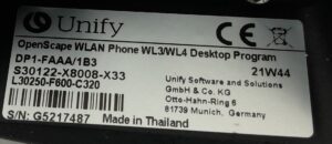 Unify DP1-FAAA/1B3 OpenScape WLAN Phone WL3/WL4 Desktop Program Charging Dock - Image 3