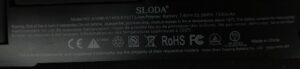 Sloda Laptop Battery A1496 Replacment For Macbook- Boxed - Image 4