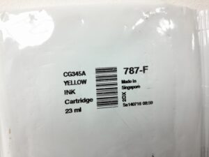 Pitney Bowes Ink Cartridge Yellow 787-F 23ml - Image 3