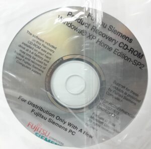 Microsoft Software For Fujitsu Siemens Product Recovery CD-ROM Windows XP (Version 2002) - Image 4