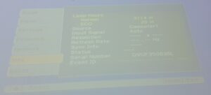 Epson Projector HDMI VGA with 3134 Lamp Hours Used EB-470 H456B #16928 - Image 2