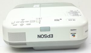 Epson Projector HDMI VGA with 3134 Lamp Hours Used EB-470 H456B #16928 - Image 7