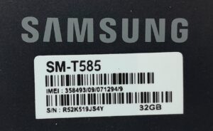 Samsung Galaxy Tab A SM-T585 32GB 2GB RAM Tablet - Image 3