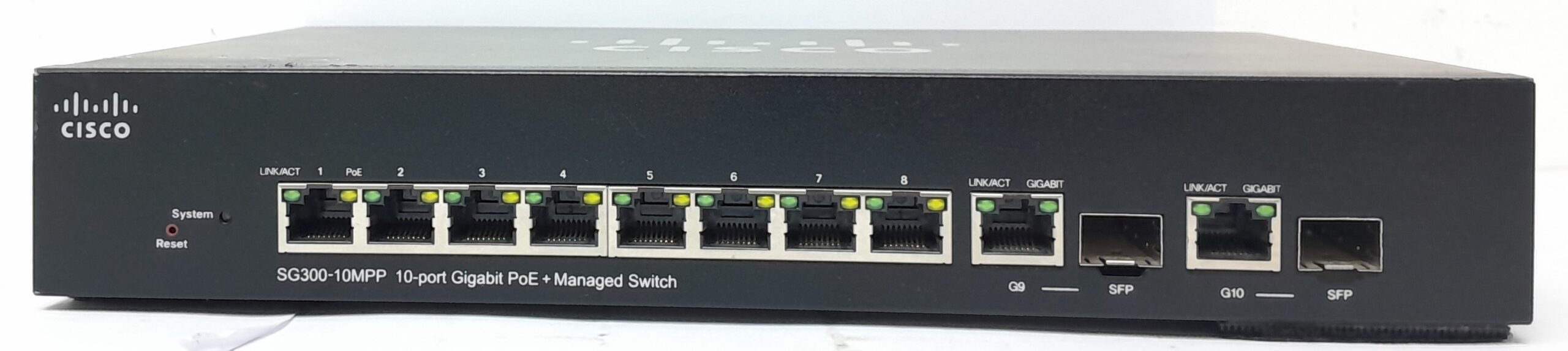 20240827_182026 Cisco Managed Gigabit Switch 10 Ports PoE+ SG300-10MPP - Image 1