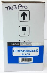 Black Laser Toner Cartridge TN3170 (LBTN550/580/620/650) - Image 3