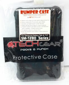 TechGear Easy Grip Shockproof Case For Samsung Tab A 7.0" SM-T280 Series Bumper Case - Image 3