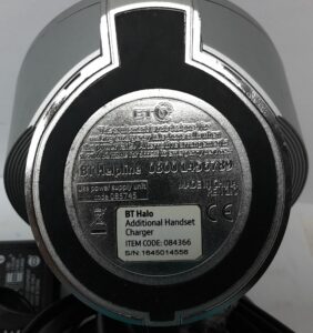 BT Additional Handset Charger 084366 - Image 3