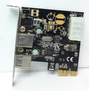 PCI-E Adapter Card 2 Port USB 3.0 - Image 2