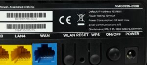 ZyXEL Modem Router VMG3925-B10B with charger - Image 3