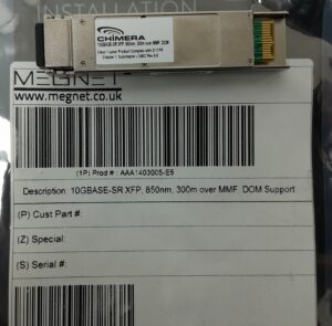 Chimera 10GBASE-SR Transreceiver AAA1403005-E5 - Image 3
