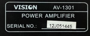 Vision Amplifier AV-1301 - Image 3