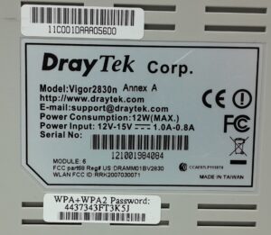 Draytek ADSL2+ Security Firewall Vigor2830n - Image 3