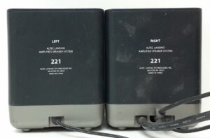 Altec Lansing Amplified Side Speakers (Pair) 221 - Image 4