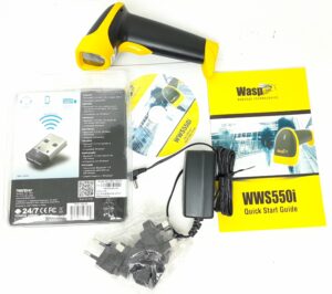 Wasp Cordless Barcode Scanner WWS550i - Image 4