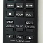 Panasonic Audio System Remote N2QAYB000944