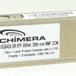 Chimera Transreceiver Module	10GBASE-SR XFP