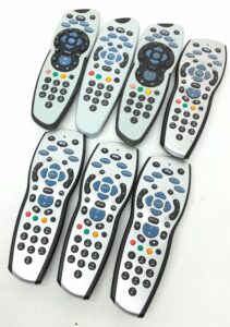 Sky Remote Controls Mixed Models - Mixed Lot x7