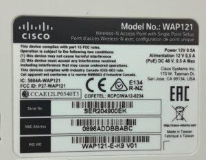 Cisco Wireless-N Access Point with Single Point Setup WAP121 - Image 3