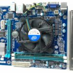 Gigabyte Motherboard i3-3220 With I/O Shield GA-H61MA-D2V LGA1155 DDR3 MICRO ATX