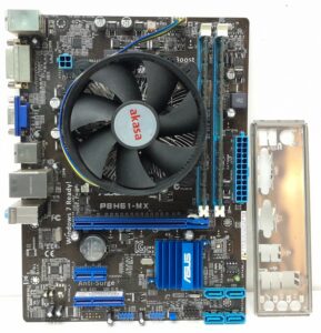 Asus Motherboard With I/O Shield P8H61-MX LGA1155 DDR3 MICRO ATX - Image 2