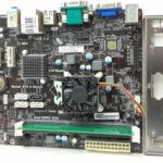 ECS Motherboard With I/O Shield NM70-M V: 1.0 Onboard DDR3 MICRO ATX
