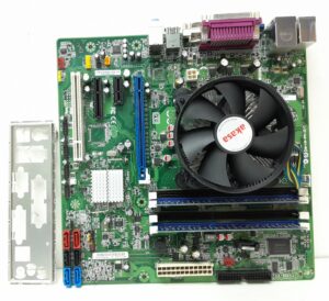 Intel Motherboard i5-2400 With I/O Shield DQ670W LGA1155 DDR3 MICRO ATX - Image 2