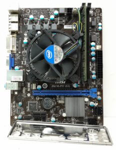 MSI Motherboard With I/O Shield H61M-P31 (G3) LGA1155 DDR3 MICRO ATX - Image 2