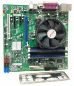 Intel Motherboard i3-2120 With I/O Shield DQ670W LGA1155 DDR3 MICRO ATX