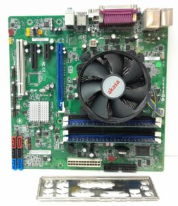 Intel Motherboard i3-2120 With I/O Shield DQ670W LGA1155 DDR3 MICRO ATX - Image 2