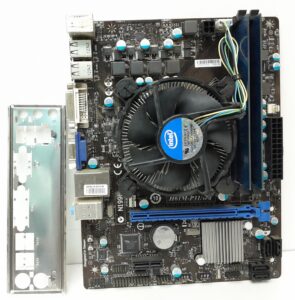 MSI Motherboard With I/O Shield H61M-P31/W8 LGA1155 DDR3 MICRO ATX - Image 2
