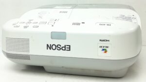 Epson HDMI VGA Projector with 1078 Lamp Hours Used EB-470 H456B