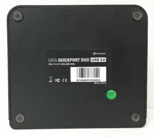 Sharkoon SATA HDD Dock Hard Drive Dock SATA QuickPort Duo - Image 3