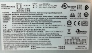 HP 24 Port PoE+ Switch HPE Connect 1920S Series JL384A - Image 3