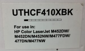 Black Laser Toner Cartridge UTHCF410XBK - Image 3