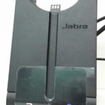 Jabra Headset Charging Base Only WHB003BS with Jabra ENC016 Aux Adapter