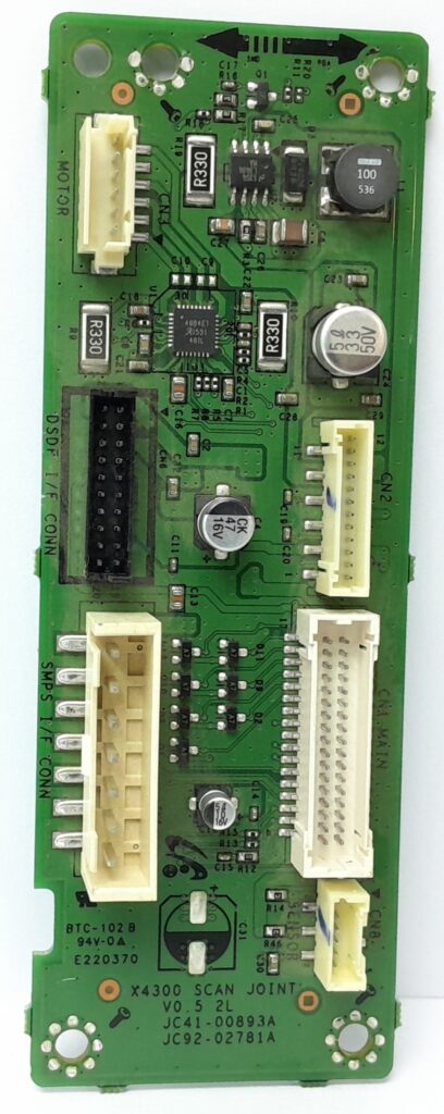 Samsung X4300 Scanner Joint PC Board For MultiXpress X3220NR Printer JC92-02781A - Image 2