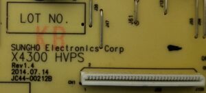 Samsung High Voltage Power Supply Board For MultiXpress X3220NR Printer JC44-00212B - Image 3