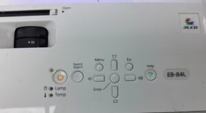 Epson VGA Projector with 369 Lamp Hours Used EB-84L H370B - Image 7
